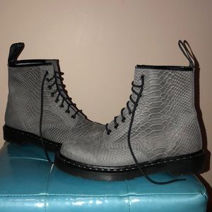 Gray Dr. Martens!